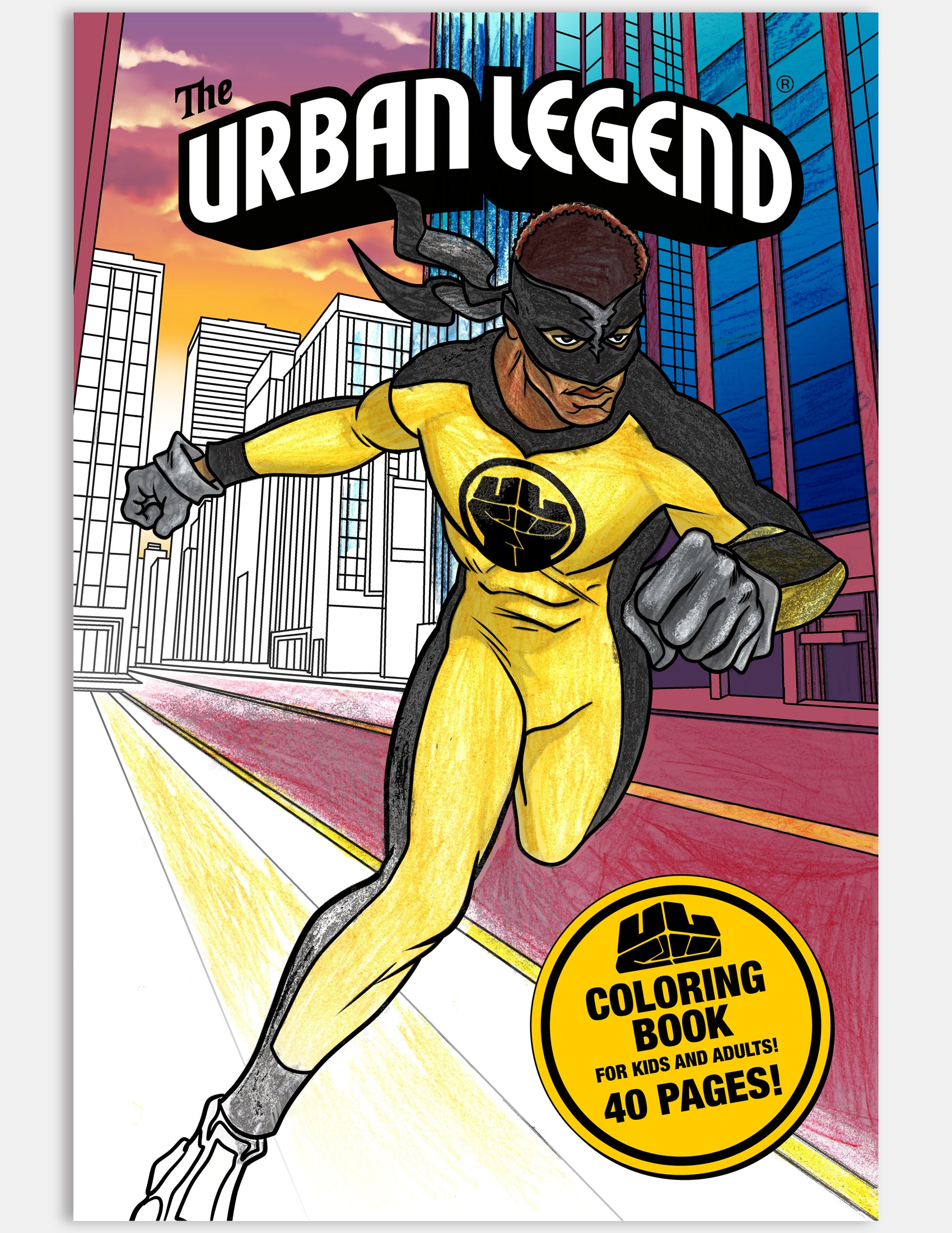 The Urban Legend - Fargebok (40 sider)