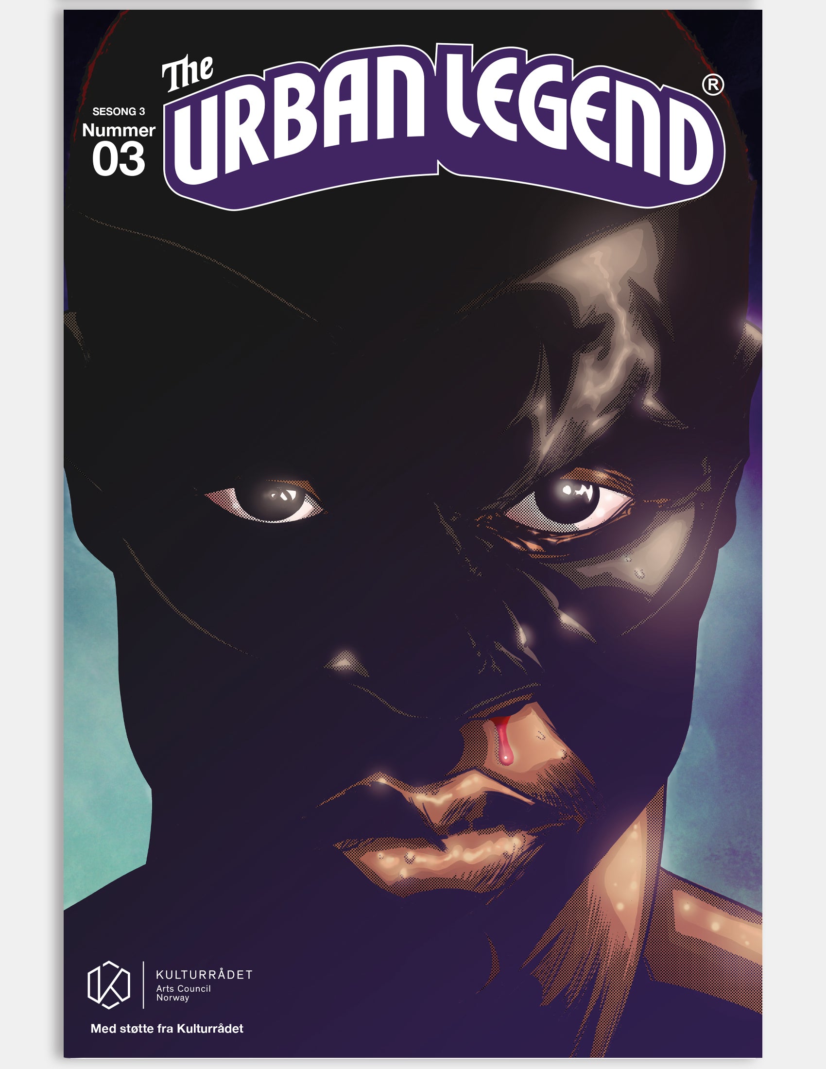 The Urban Legend, superhero, comic book, Issue 3, Season 3, superhero