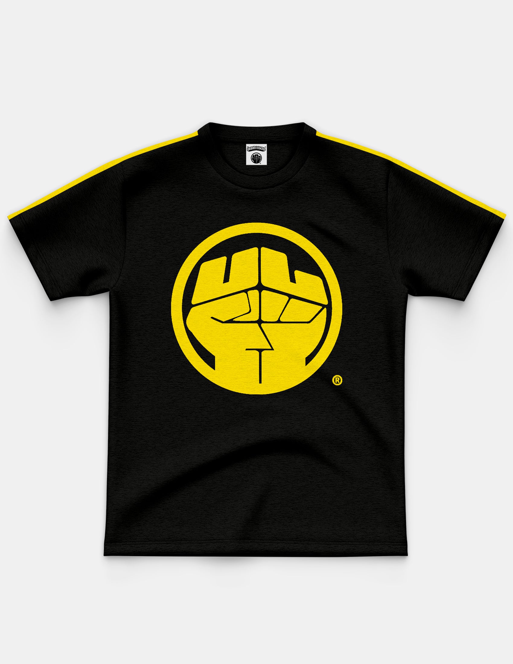 The Urban Legend - Fist logo with stripe (Black)