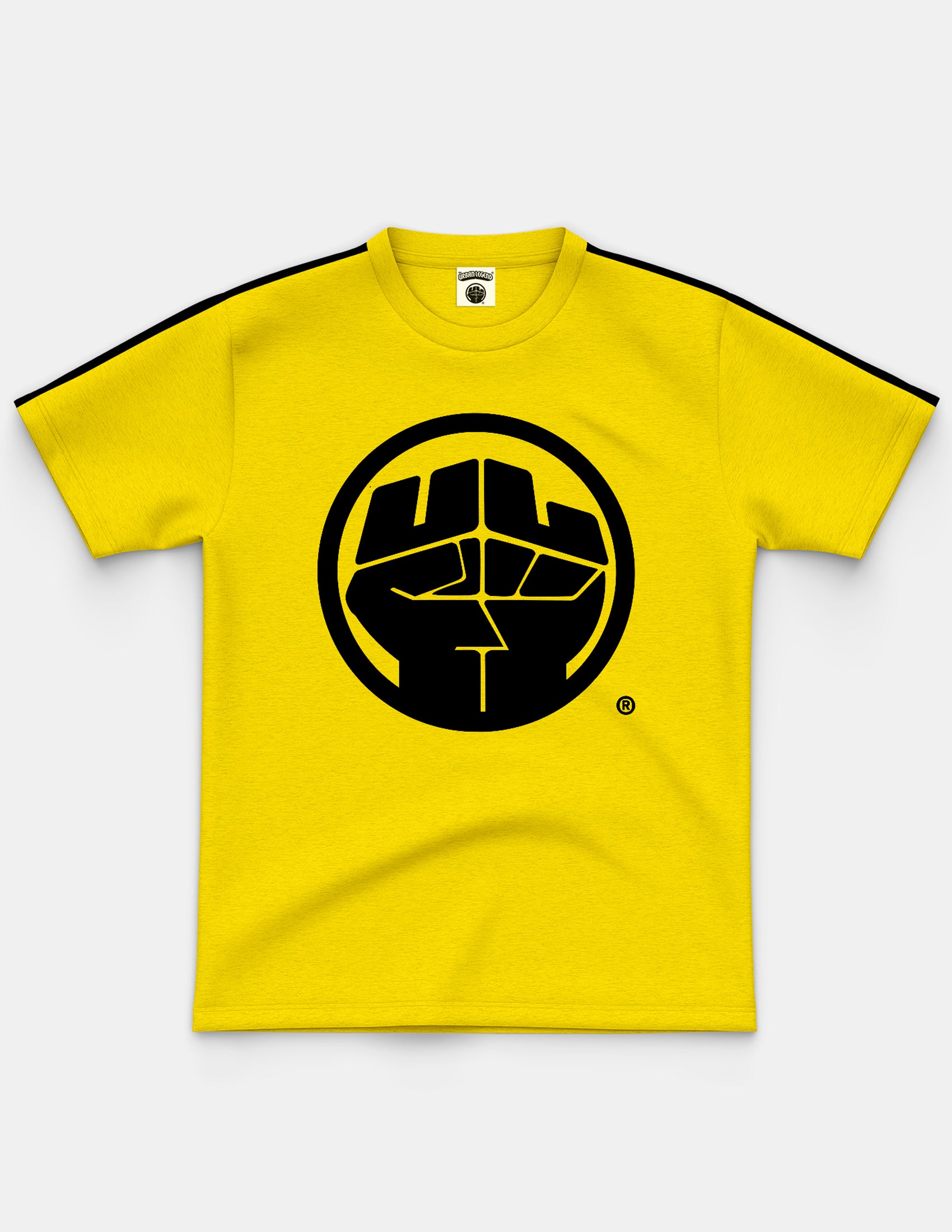 The Urban Legend - Fist logo with stripe (yellow)